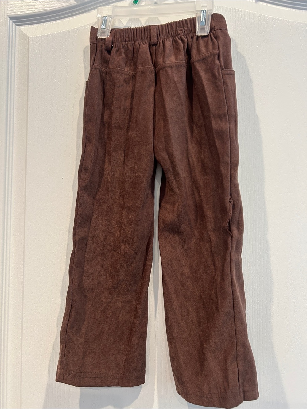 New Little Lass hooded Cardigan Set with Pink Top and Brown Pants 4t 3 pieces - Picture 7 of 9